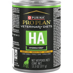 Purina Pro Plan Veterinary Diets HA Hydrolyzed Chicken Flavor Canine Formula Adult Wet Dog Food Twelve Pack Thirteen Point Three Ounce Cans
