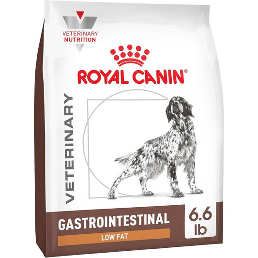 Royal Canin Veterinary Diet Canine Gastrointestinal LF Low Fat Dry Dog Food For Digestive Sensitivities Six Point Six Pound Bag