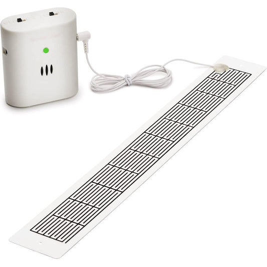 SprayAlert Pet Urine And Moisture Alarm System With Twelve Inch By One Point Six Inch Extra Long Reusable Sensor Pad For Dog And Cat Training
