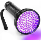 Escolite UV Flashlight Black Light 100 LED 395 Nanometer Ultraviolet Flashlights Blacklight Detector For Dog Urine Pet Stains And Bed Bugs