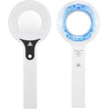 VQP Portable Woods Lamp Professional Skin Analyzer And Rechargeable Pet Urine Detector With Three Times Magnifying Mirror And Light Shield Pouch