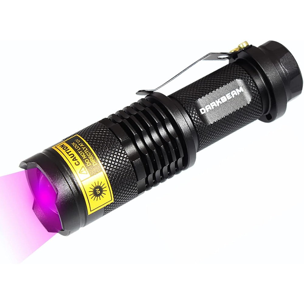 Darkbeam Sk68 Uv Portable Blacklight Flashlight Ultraviolet 395nm Led Detector For Dog Urine Pet Stains Bed Bugs And Resin Curing One Pack