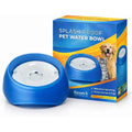 Keswick Technology Ltd. No Spill Dog Water Bowl Anti Splash Floating Disk Pet Slow Water Feeder For Dogs And Cats Large Capacity Travel Friendly