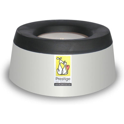 Road Refresher Prestige Pets No Spill Cat And Dog Water Bowl Dispenser Travel Pet Bowl In Grey Large Forty Seven Ounce