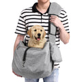 Ownpets Extra Large Pet Sling Carrier For Dogs And Cats 15 To 25 Pounds Hands Free Reversible Bag With Adjustable Strap And Pocket