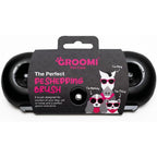 Groomi Deshedding And Grooming Brush For Dogs Cats Horses And Rabbits Gentle Wide Shallow Comb Pet Hair Shedding Tool With Recycled Plastic Handle