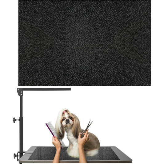 Wiojtry Dog Grooming Table Mat Non Slip Khaki Pet Grooming Table Pad Made Of Durable Foamed Polyvinyl Chloride 24x36 Inch