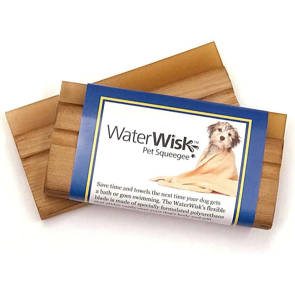 EquiGroomer WaterWisk pet squeegee front view