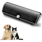 Smobusi Dog And Cat Deshedding Brush With Replaceable Stainless Steel Blade For Loose Fur And Short To Medium Coats Grooming Tool Black
