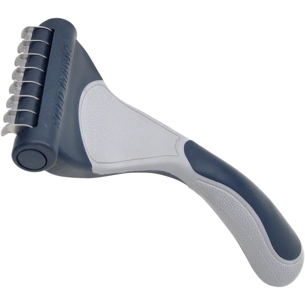 Coastal Evolution Shed Magic de-shedding tool front view grooming brush