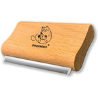 MGI Incorporates Premium Pet Deshedding Brush Professional Wooden Handle Grooming Comb With Stainless Steel Teeth For Dogs And Cats 1 Number