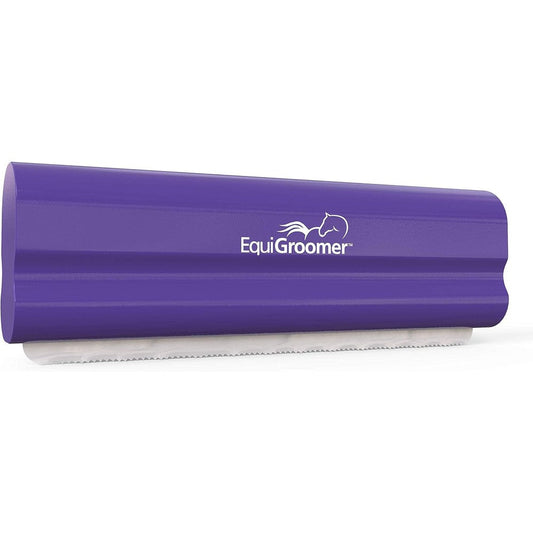 EquiGroomer Small 5 Inch Deshedding Brush For Dogs Cats And Horses Purple Authentic USA Imported Undercoat Grooming Tool