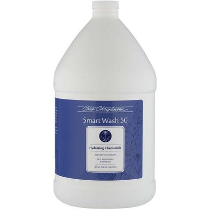 Chris Christensen SmartWash50 Hydrating Chamomile Ultra Concentrated Dog And Cat Shampoo 1 Gallon 3800 Milliliters