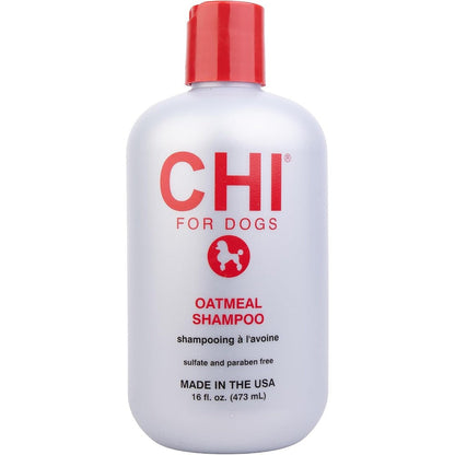 CHI For Dogs Oatmeal Shampoo Gentle Dog Wash For Dry Itchy Skin And Dander Relief Soothing Formula For Puppies And Adult Dogs 16 Fluid Ounce