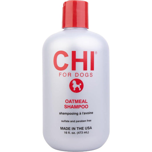 CHI For Dogs Oatmeal Shampoo Gentle Dog Wash For Dry Itchy Skin And Dander Relief Soothing Formula For Puppies And Adult Dogs 16 Fluid Ounce
