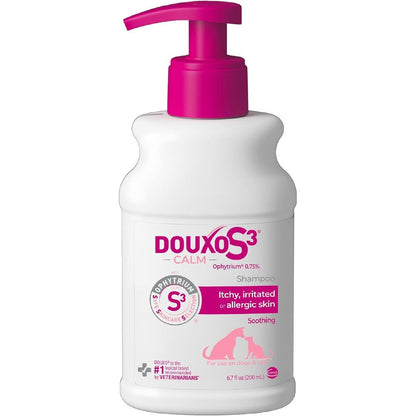 Douxo S3 Calm Shampoo For Dogs And Cats With Itchy Or Irritated Skin 200 Milliliters