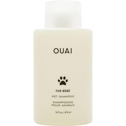 Ouai Fur BÃ©bÃ© Pet Shampoo For Dogs And Cats Gentle Cleansing Hydration And Shine With Mercer Street Scent 16 Fluid Ounces