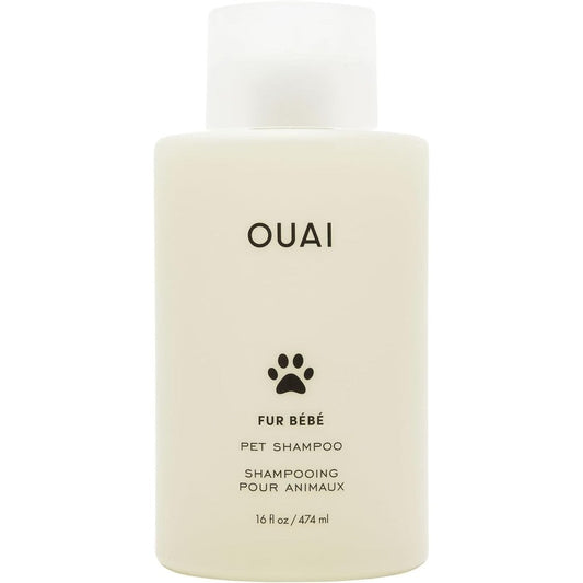 Ouai Fur BÃ©bÃ© Pet Shampoo For Dogs And Cats Gentle Cleansing Hydration And Shine With Mercer Street Scent 16 Fluid Ounces