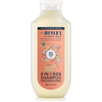 Mrs. Meyer's Clean Day 3 In 1 Dog Shampoo And Conditioner White Peach Scent 14 Fluid Ounces