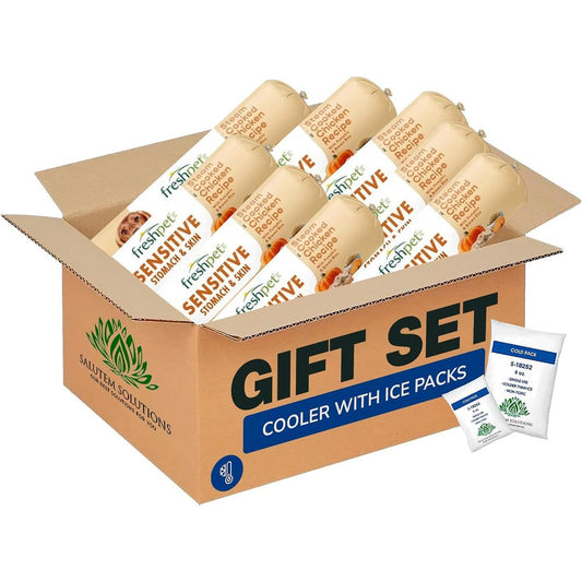 Hill's Science Diet Sensitive Stomach And Skin Dog Food Chilled Turkey And Rice Meal Gift Set 1.5 Pound Pack Of 8 Total 12 Pounds