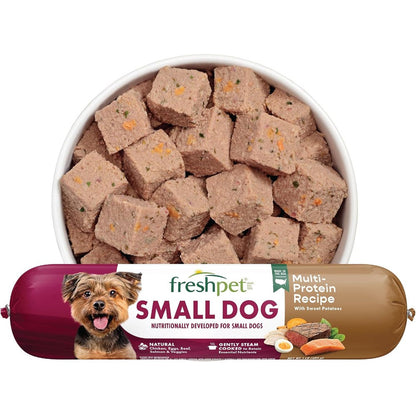 Freshpet Select Small Dog Multi-Protein Recipe Fresh Dog Food Roll, 1 Pound (450 Grams)