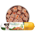 Freshpet Select Slice And Serve Roll Tender Chicken Recipe With Vegetables For Dogs 16 Ounce