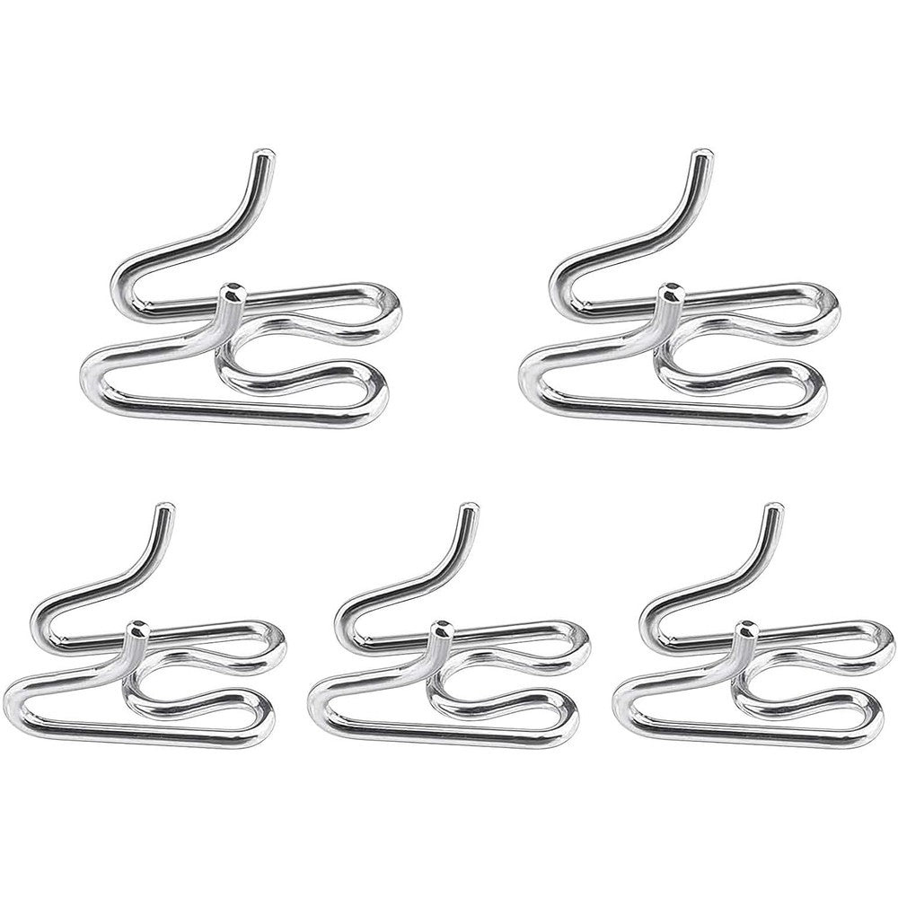 Herm Sprenger Chrome Plated Steel Prong Pinch Collar Extension Links For Dogs Silver Extra Training Links Medium Three Millimeters Five Pieces
