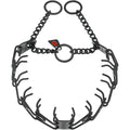 Herm Sprenger Black Stainless Steel Dog Prong Collar With Easy On Assembly Chain Professional Training Pinch Collar For Small Medium Large Dogs 17 ...