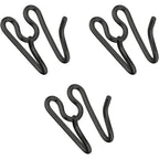 Herm Sprenger Additional Prong Links For Ultra Plus Micro Prong Dog Training Collar Stainless Steel Black Set Of Three 1.5 Millimeter