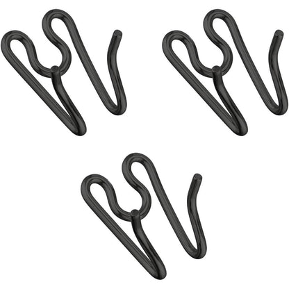 Herm Sprenger Additional Prong Links For Ultra Plus Micro Prong Dog Training Collar Stainless Steel Black Set Of Three 1.5 Millimeter