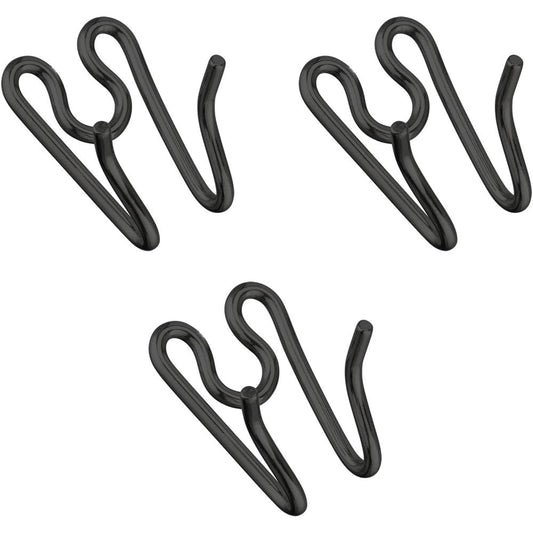 Herm Sprenger Additional Prong Links For Ultra Plus Micro Prong Dog Training Collar Stainless Steel Black Set Of Three 1.5 Millimeter