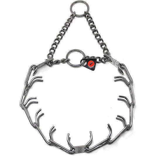 Herm Sprenger Stainless Steel Prong Dog Training Collar Ultra Plus Pet Pinch No Pull Collar Two Point Two Five Millimeter Sixteen Inches Small