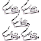 WSFEGL Stainless Steel Dog Collar Extra Links Designed For Two Point Two Five Millimeter Herm Sprenger Training Collars Silver Five Pack