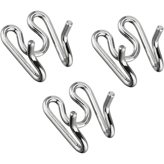 Herm Sprenger Additional Prong Links For Ultra Plus Prong Dog Training Collar Stainless Steel Three Millimeter Short Version Three Pack