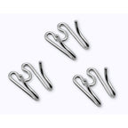 Herm Sprenger Prong Dog Training Collar Extra Links Chrome Plated Steel Ultra Plus Extension Prongs Two Point Twenty Five Millimeter Three Pack