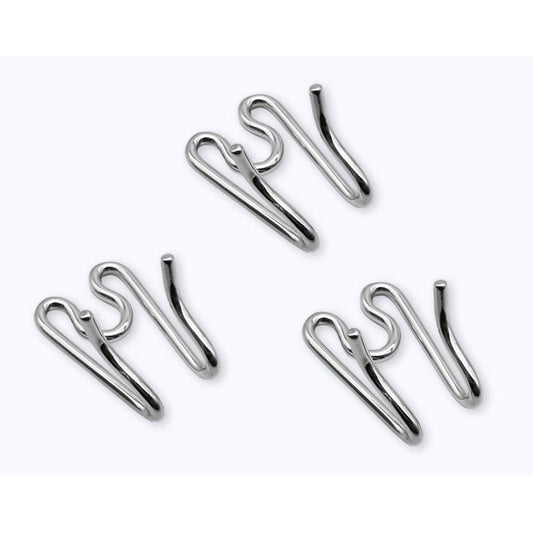 Herm Sprenger Prong Dog Training Collar Extra Links Chrome Plated Steel Ultra Plus Extension Prongs Two Point Twenty Five Millimeter Three Pack
