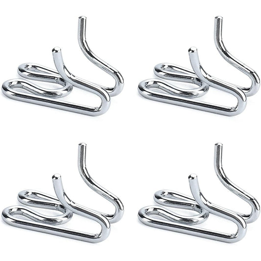 JIPIMON Dog Collar Extra Links Designed For Training Collars Steel Chrome Plated No Pull Pinch Collar Replacement Links 3.20mm Silver 4 Pack