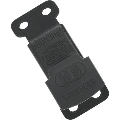 Herm Sprenger Black Stainless Steel ClicLock Buckle Quick Release Fastener For Dog Prong Training Collar Three Point Two Millimeter Size
