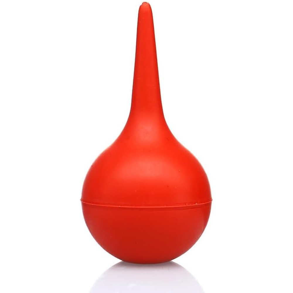 JONbinbkl Red Manual Amniotic Fluid Suction Device For Canine And Feline Pets Newborn Puppy Nasal Aspirator Squeeze Bulb 30 Milliliter