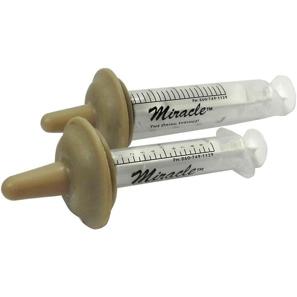 Miracle Nipple Large Size Pet And Wildlife Nursing Feeder Kit Pack Of Two With Ten Milliliter And Twenty Milliliter Luer Lock Syringes