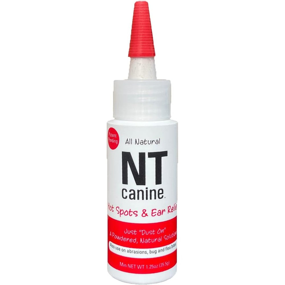 Four Oaks Farm Ventures NT Canine Hot Spot And Ear Dry Powder Natural Relief For Dogs And Cats 1.25 Ounce