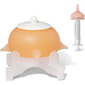 Doggiema Puppy Feeder And Nursing Station For Multiple Puppies Food Grade Silicone Bubble Milk Bowl Small Size 250 Milliliters