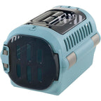 Richell Camping Carry Fine Double Door S Pet Carrier For Small Dogs And Cats Lightweight Hard Sided Travel Crate Blue Size Small