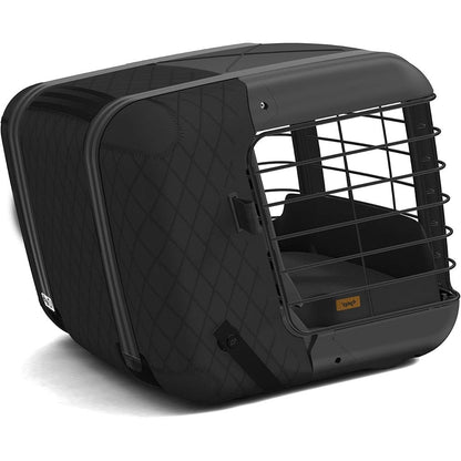 4pets Caree Black Series Crash Tested Dog And Cat Car Seat Carrier Box Only Black Up To Thirty Three Pounds Small Pet Travel Crate Washable Cushion