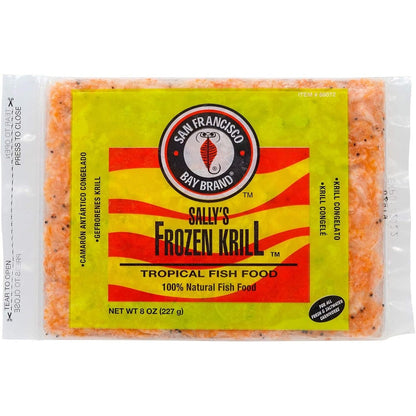 San Francisco Bay Brand Frozen Krill Tropical Fish Food 250 Gram Flat Pack