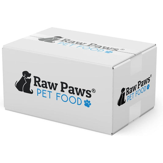 Raw Paws Signature Blend Pet Food For Dogs And Cats Turkey Recipe Eight Ounce Patties Twenty Pound Bulk Pack Made In United States