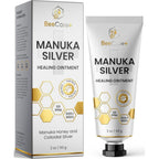 M Manuka Vet Medical Grade Manuka Honey 500+ MGO And Colloidal Silver Healing Pet Ointment For Dogs And Cats 2 Ounce Tube