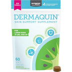 Nutramax Laboratories Dermaquin Skin Support Supplement For Large Dogs Healthy Response To Allergens Tasty Soft Chews 60 Count