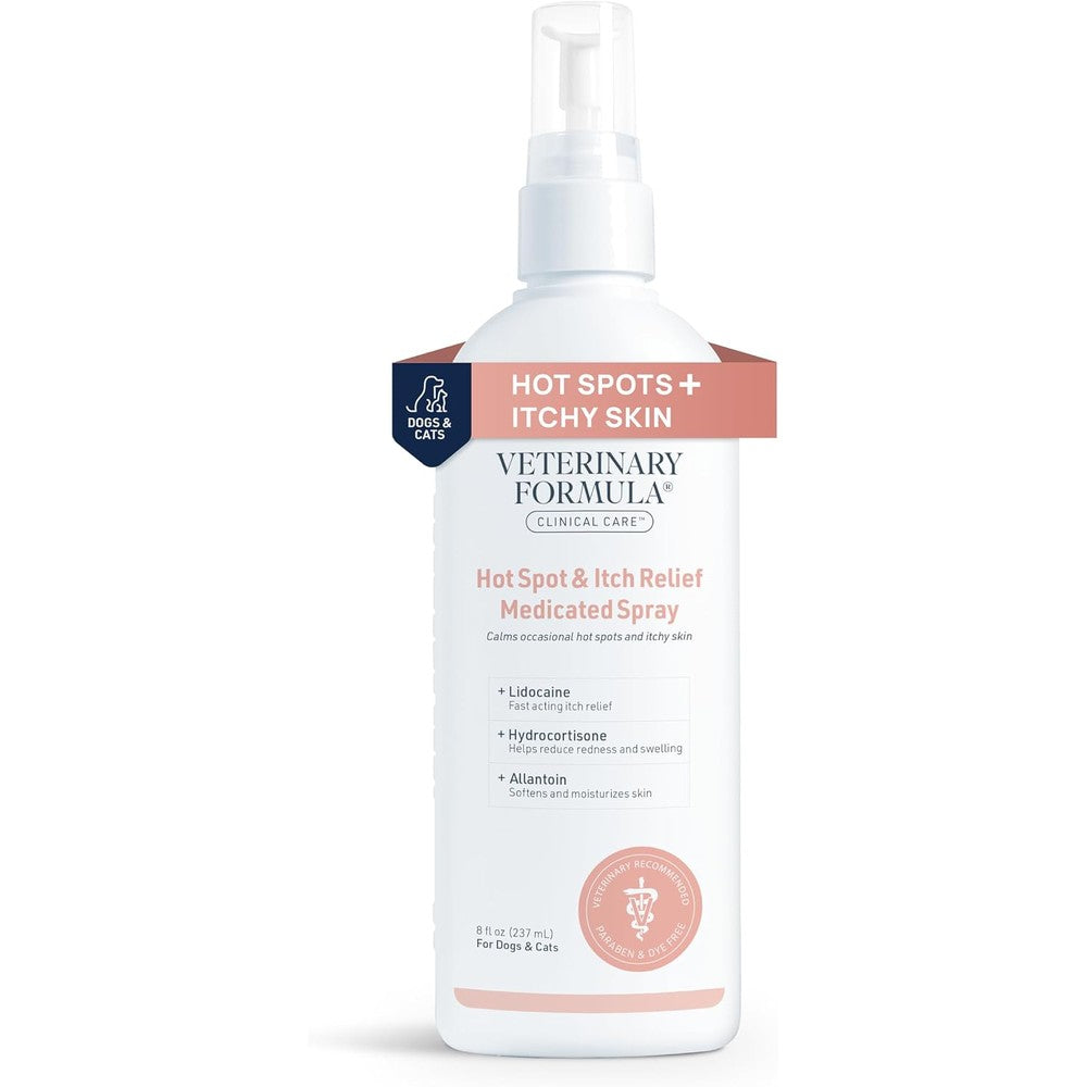 SynergyLabs Veterinary Formula Hot Spot Relief Spray front view bottle