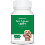 Amazon Basics Dog Hip And Joint Daily Chewable Tablets With Glucosamine MSM And Chondroitin Duck Flavored Joint Supplement 120 Count